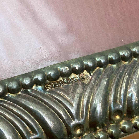 Vintage Silvercraft Collection Sterling Silver Standing Picture Frame - Picture 8 of 9